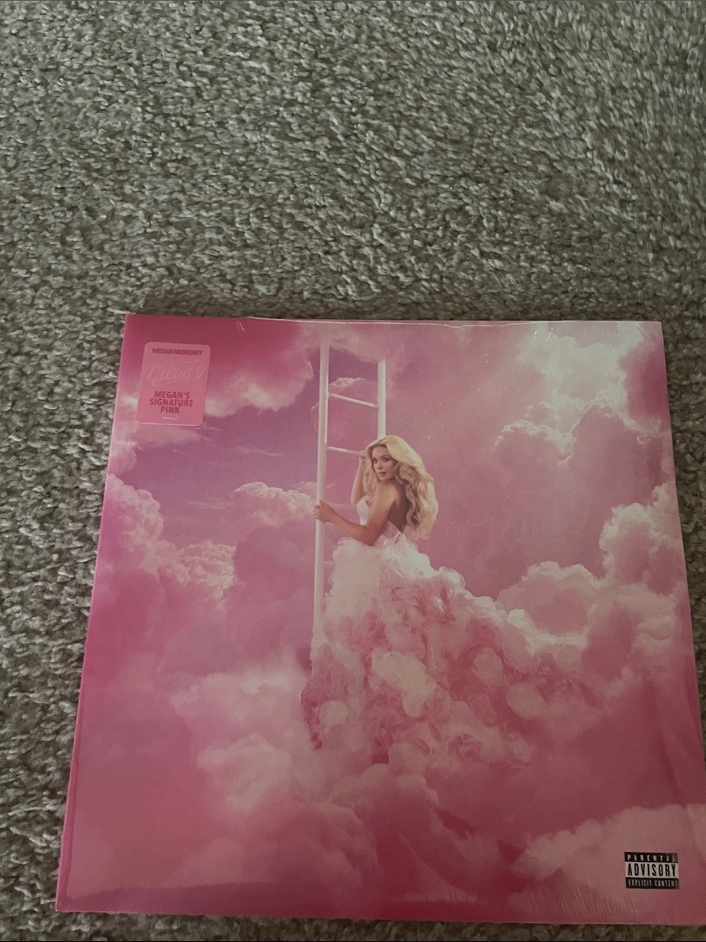 Megan Moroney Cloud 9- Signature Pink vinyl- New With Tags